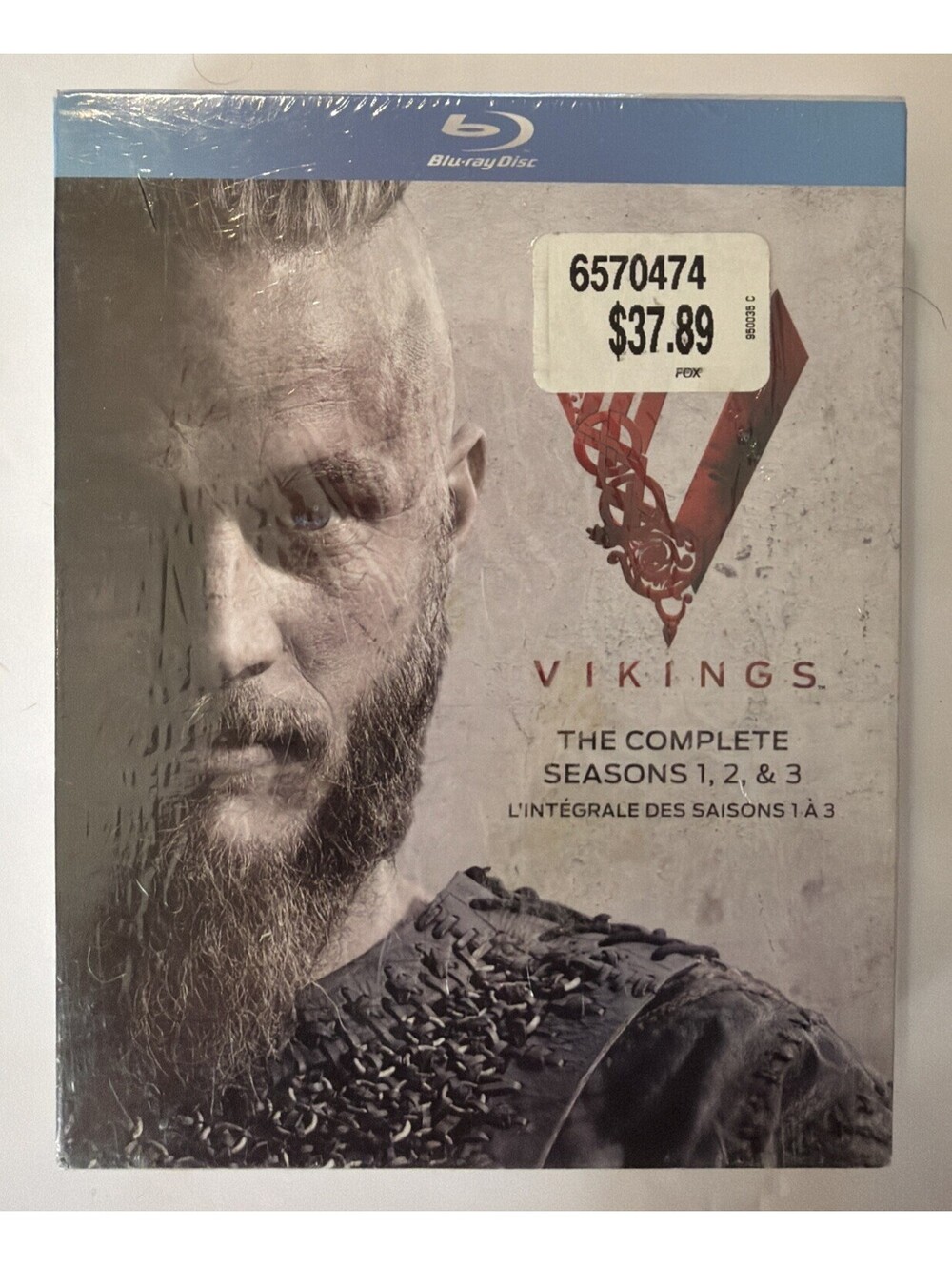Vikings Season 1-2-3 Blu Ray Sealed New